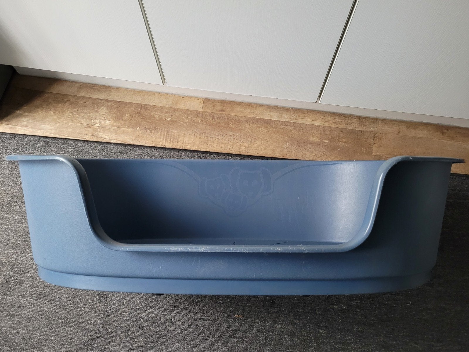 Hondenmand 100x70cm blauw, Ophalen, Gebruikt, Polyester