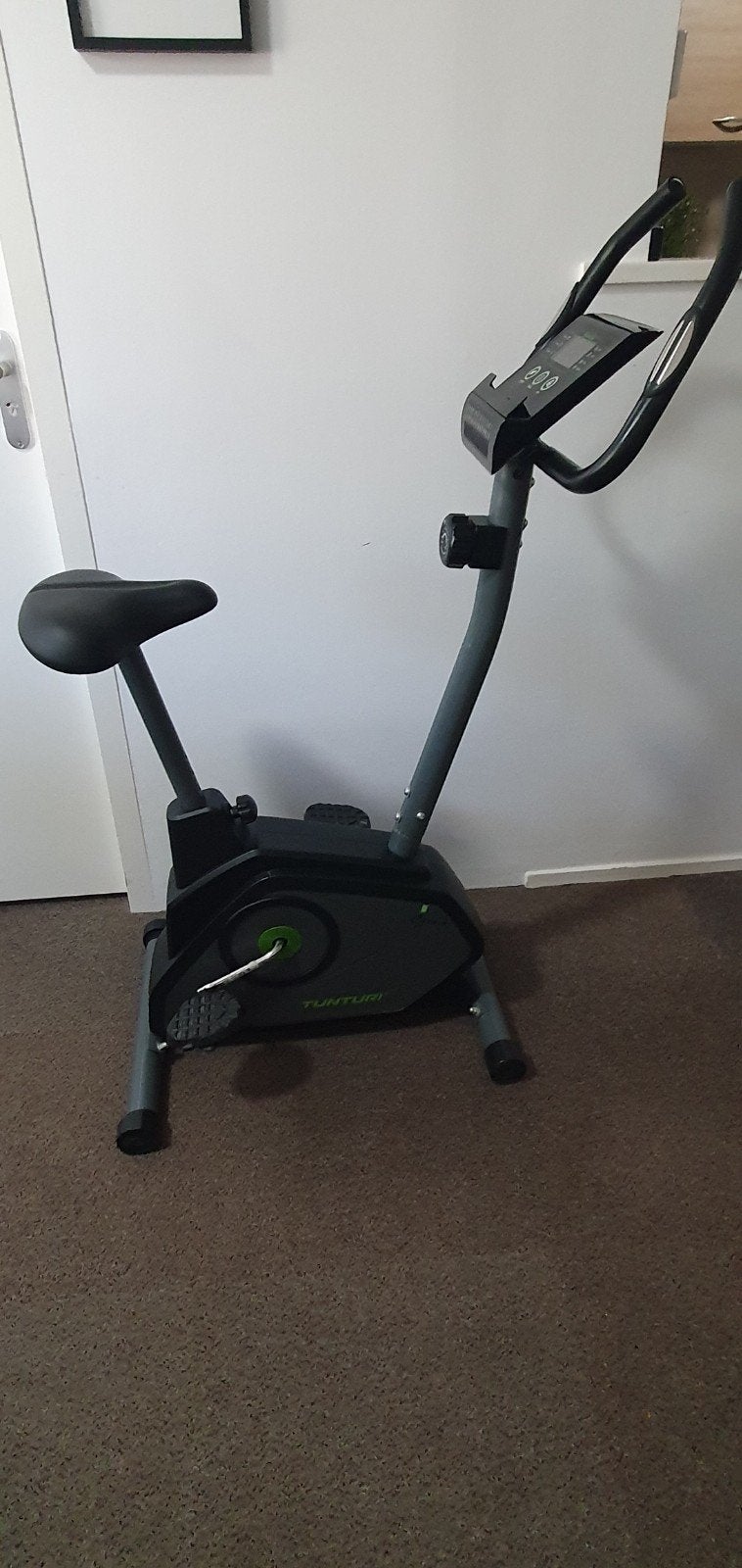 Tunturi Cardio Fit B30 Hometrainer -Fitness fiets met 8 weer, Ophalen, Zo goed als nieuw, Metaal, Benen