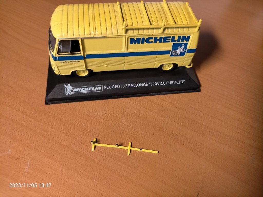 Peugeot J7xl Michelin Rallong service michelin, Ophalen of Verzenden, Auto, Overige merken