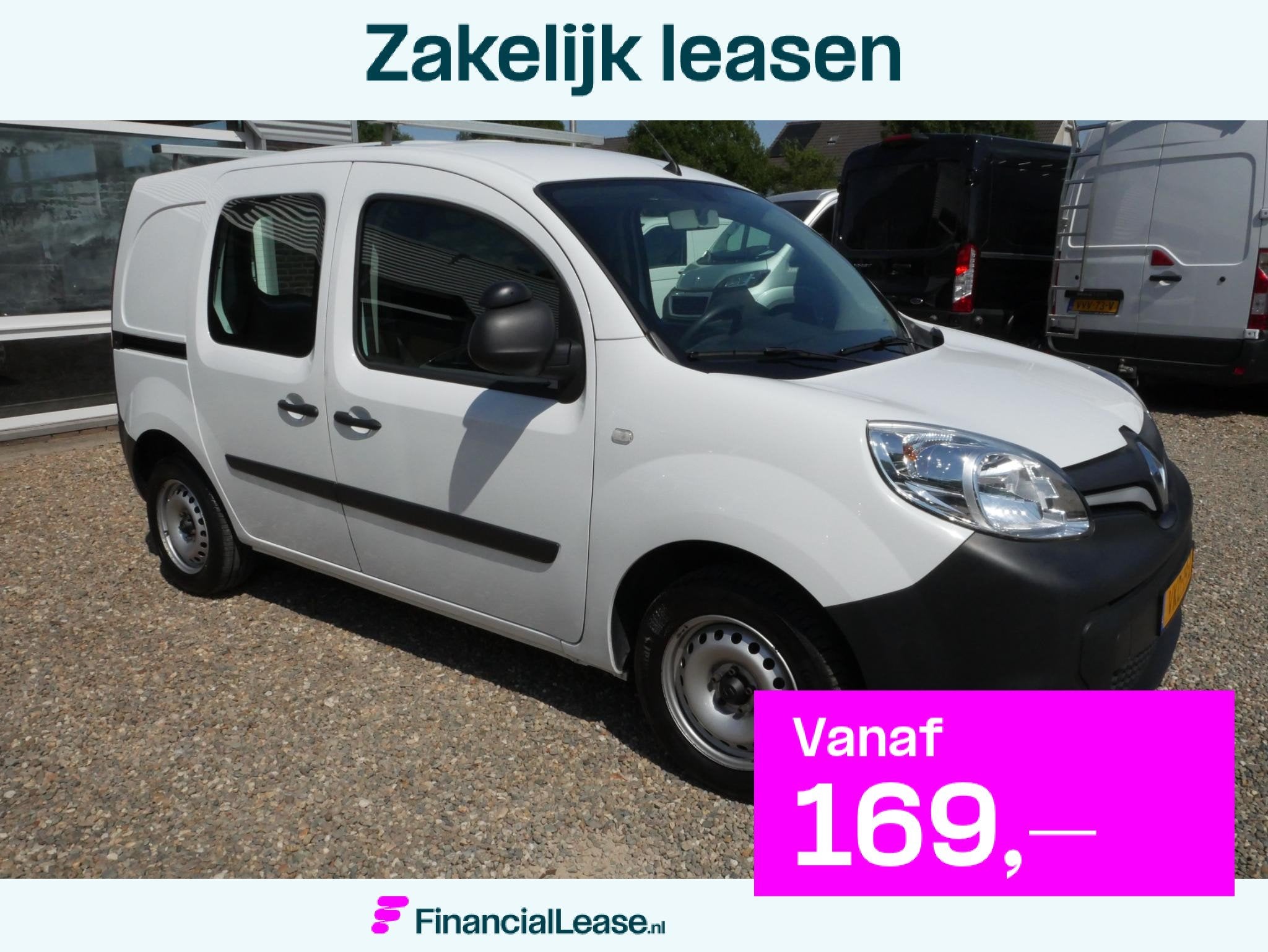 Renault Kangoo 1.5 Blue dCi 80PK Airco L1 Dakdragers, Voorwielaandrijving, Stof, Gebruikt, 4 cilinders