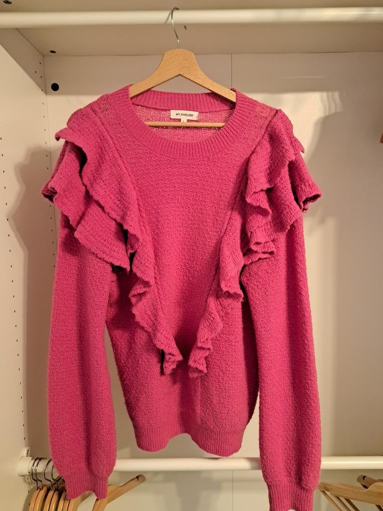 My jewellery trui roze maat L, Ophalen of Verzenden, Zo goed als nieuw, Paars