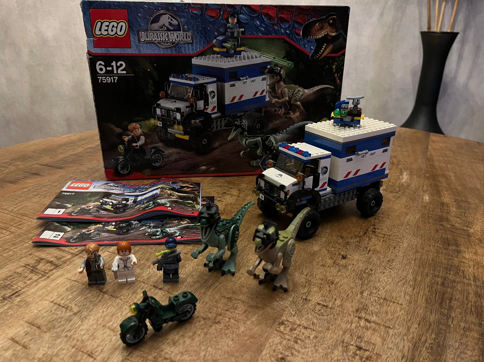 Lego 75917 Jurassic World Raptor Rampage, Kinderen en Baby's, Ophalen, Gebruikt, Jurassic World, Lego