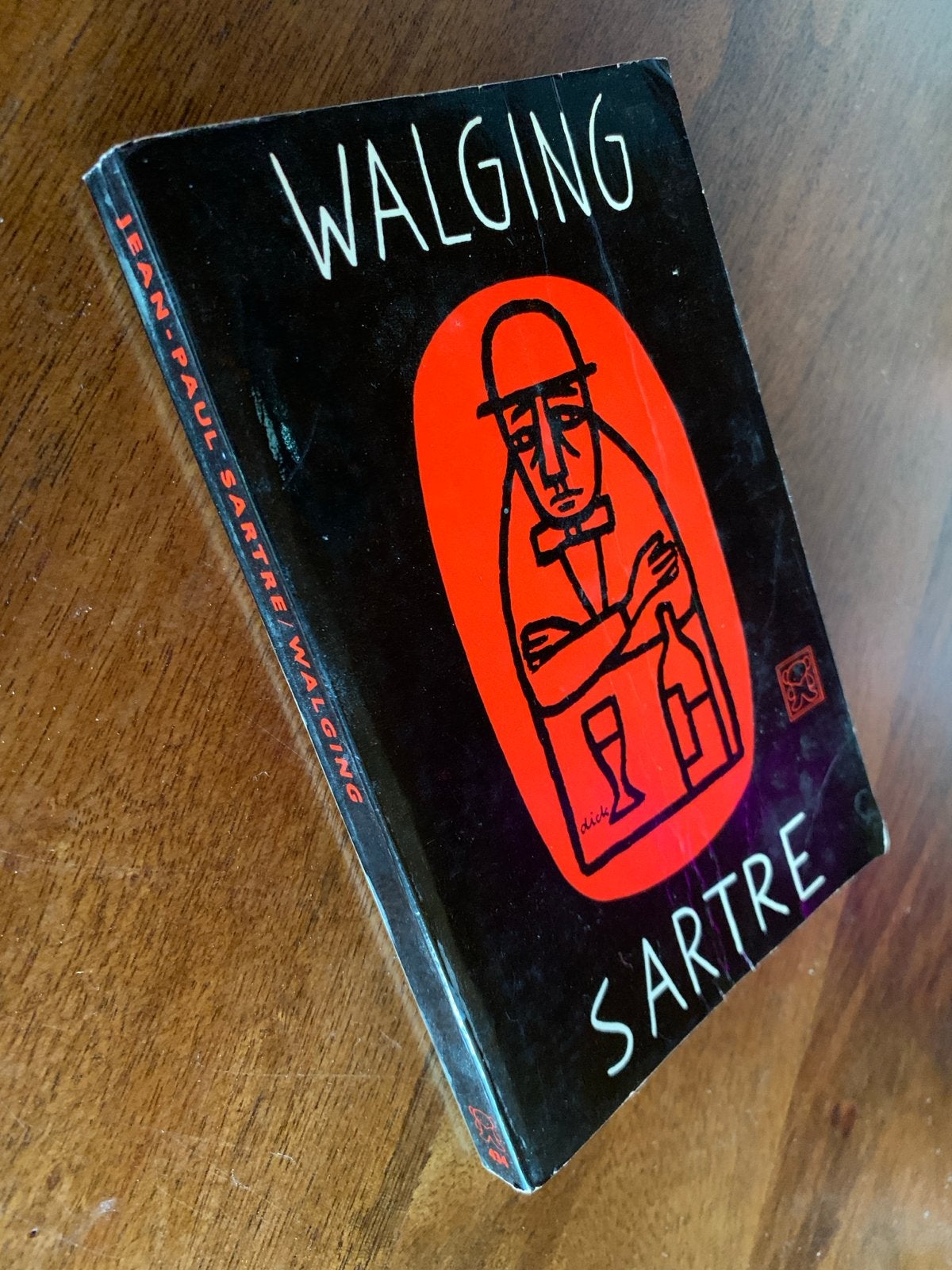 Walging - Jean-Paul Sartre (Zwarte Beertjes) 1961 Dick Bruna, Ophalen of Verzenden, Gelezen, Nederland