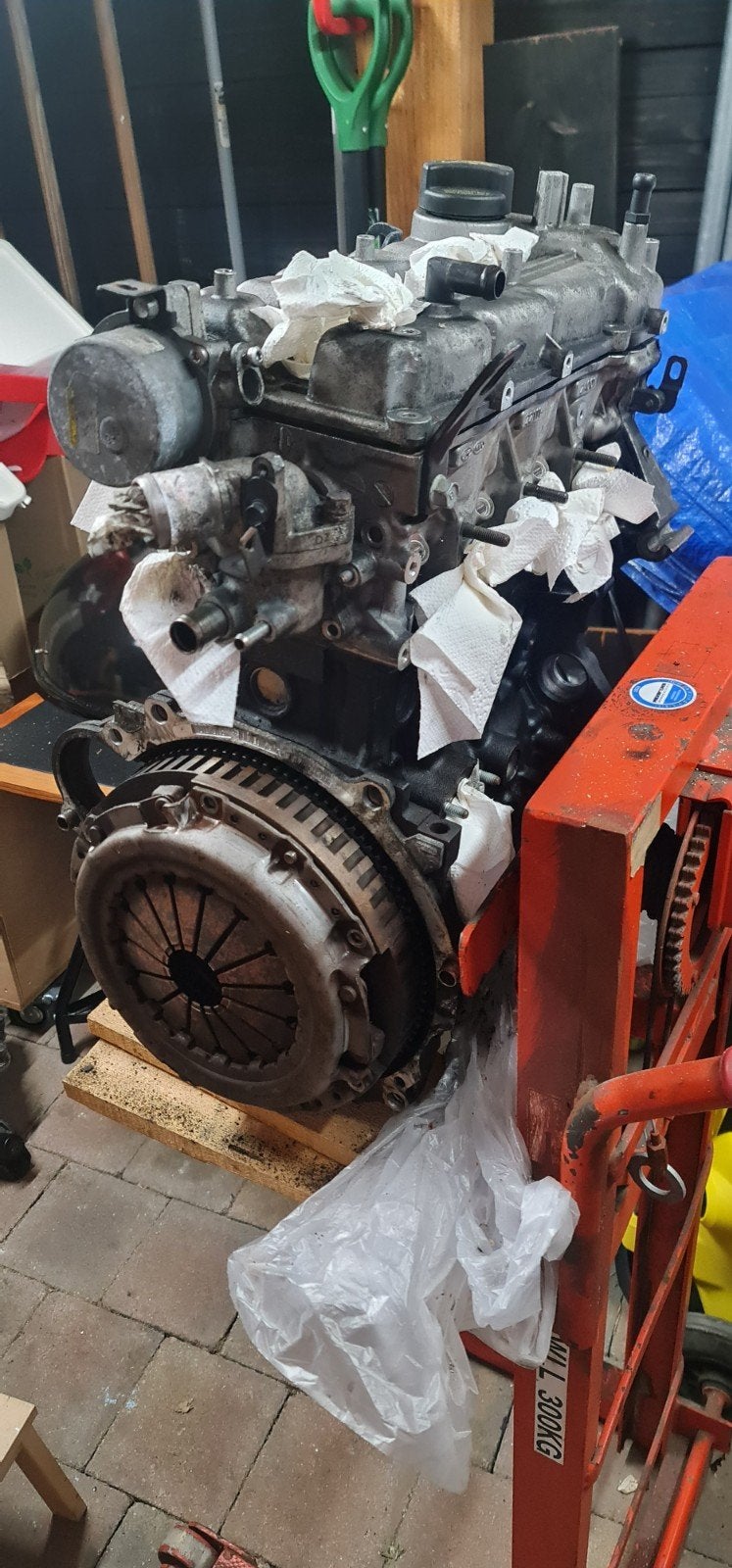 Motorblok 1.1 CRDi (D3FA) voor revisie - 341.000 km, Ophalen, Gebruikt, Hyundai