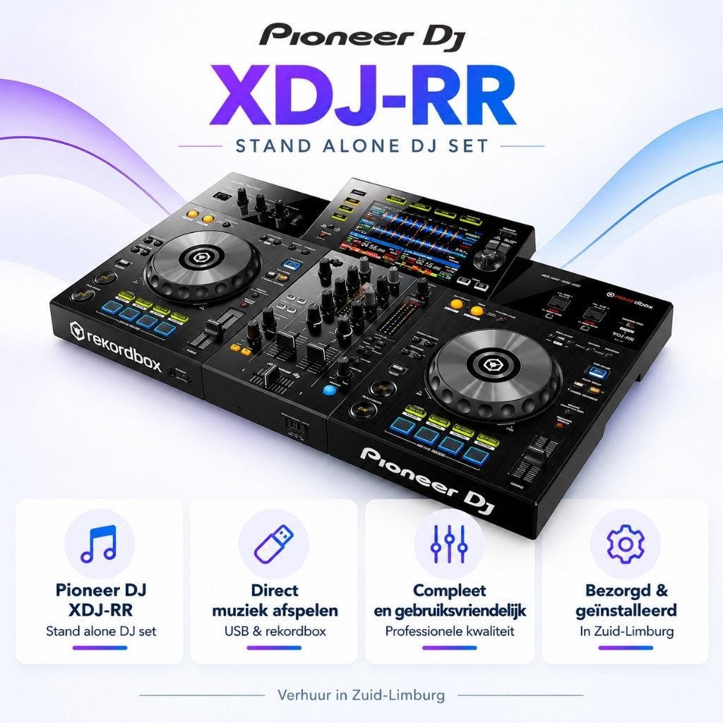 Pioneer XDJ-RR huren | Standalone DJ set, Muziek en Instrumenten, Ophalen of Verzenden, Zo goed als nieuw, Pioneer