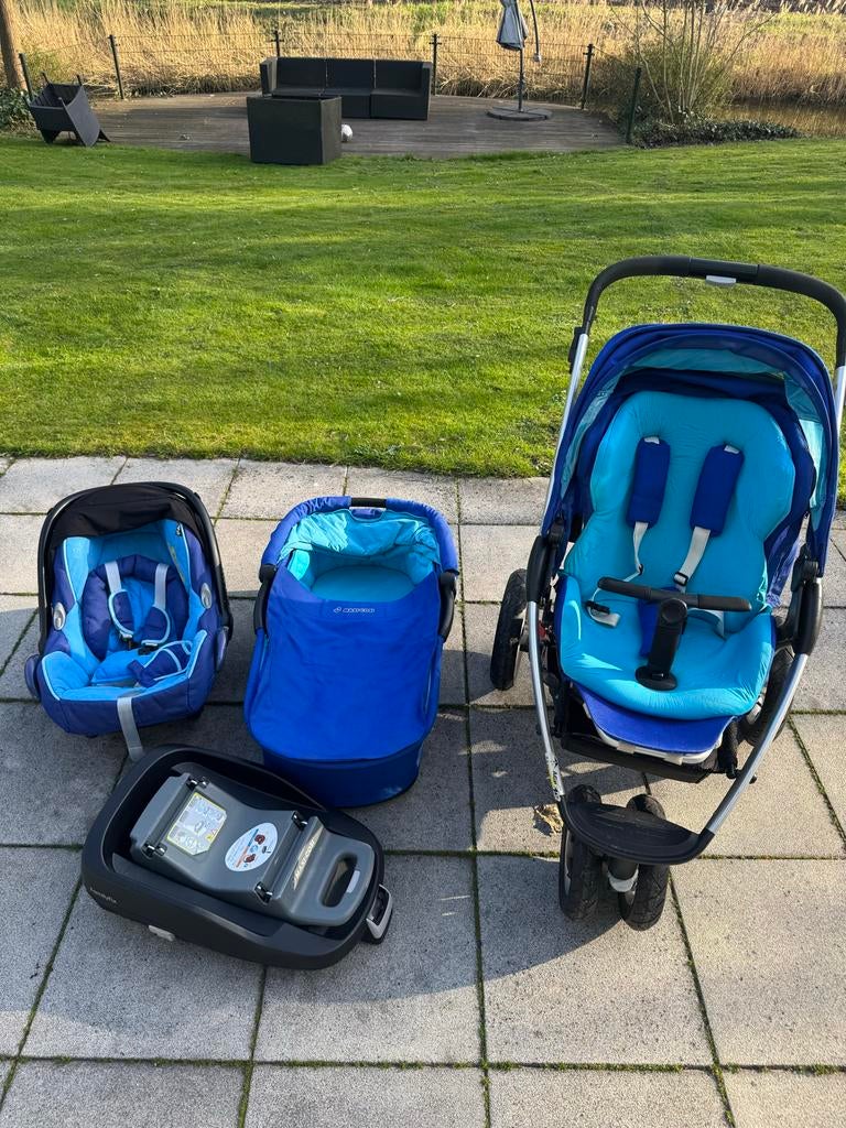 Complete set Maxi Cosi Mura 3 - Zeer nette staat, Kinderen en Baby's, Kinderwagens en Combinaties, Zo goed als nieuw, Met autostoeltje