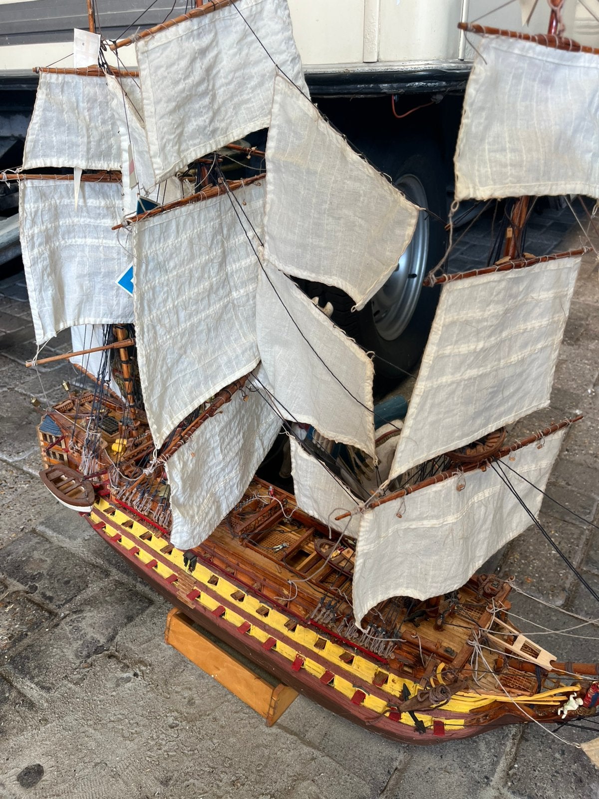 Boot modelbouw, Hobby en Vrije tijd, Modelbouw | Boten en Schepen, Ophalen, Zo goed als nieuw