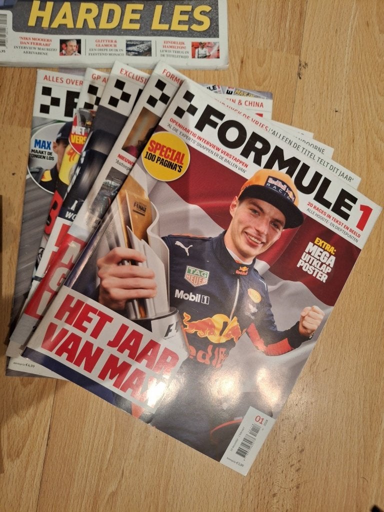 Formule 1 tijdschriften - 22 stuks totaal - ZGAN - T.E.A.B., Ophalen of Verzenden, Zo goed als nieuw, Algemeen, Onbekend