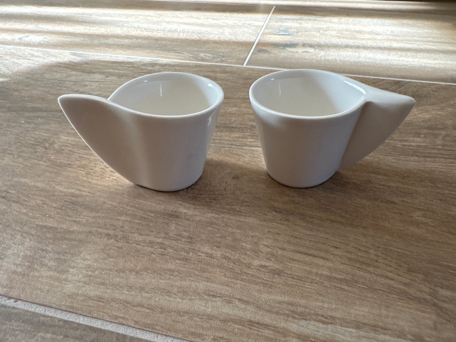 Villeroy & Boch NewWave Espresso Kopjes - Set van 2, Villeroy & Boch, Ophalen of Verzenden, Zo goed als nieuw, Modern
