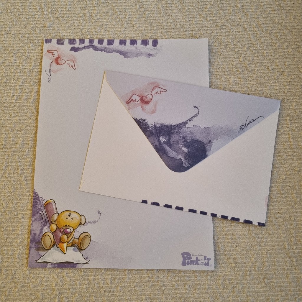 Pimboli Briefpapierset 5, Ophalen of Verzenden, Pimboli, Zo goed als nieuw, Papier, Kaart of Schrift
