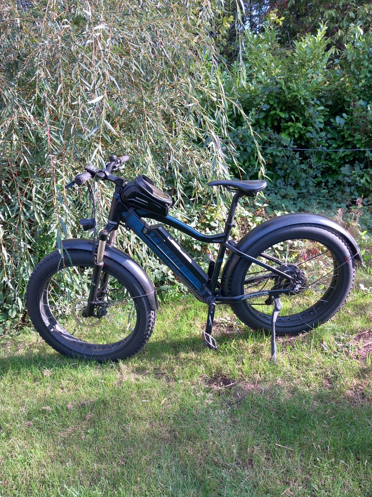 Elektro E-Bike Fatbike FT26 Blauw, Ophalen, Gebruikt, Overige merken