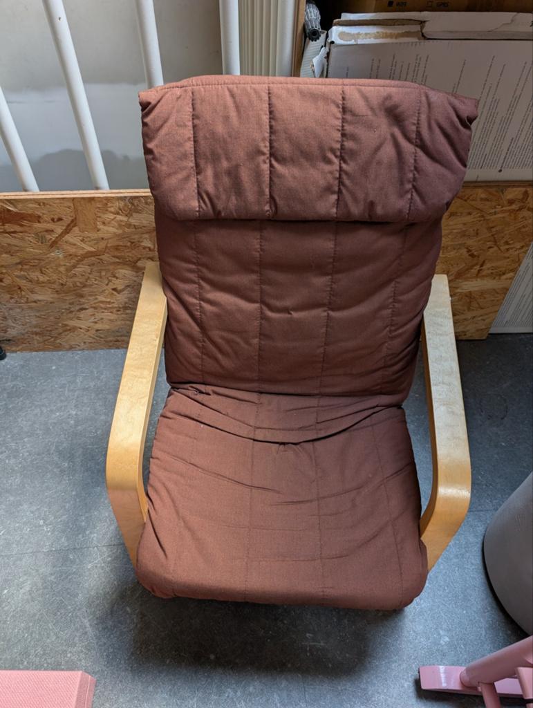 Poang kinderstoel, Ophalen, Minder dan 50 cm