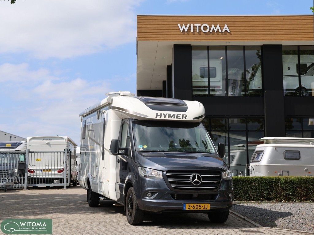 HYMER BMC-T 680 EP Level / Omvormer / Lithium, Caravans en Kamperen, Campers, Automaat, Ringverwarming, Koelkast, Tot en met 2