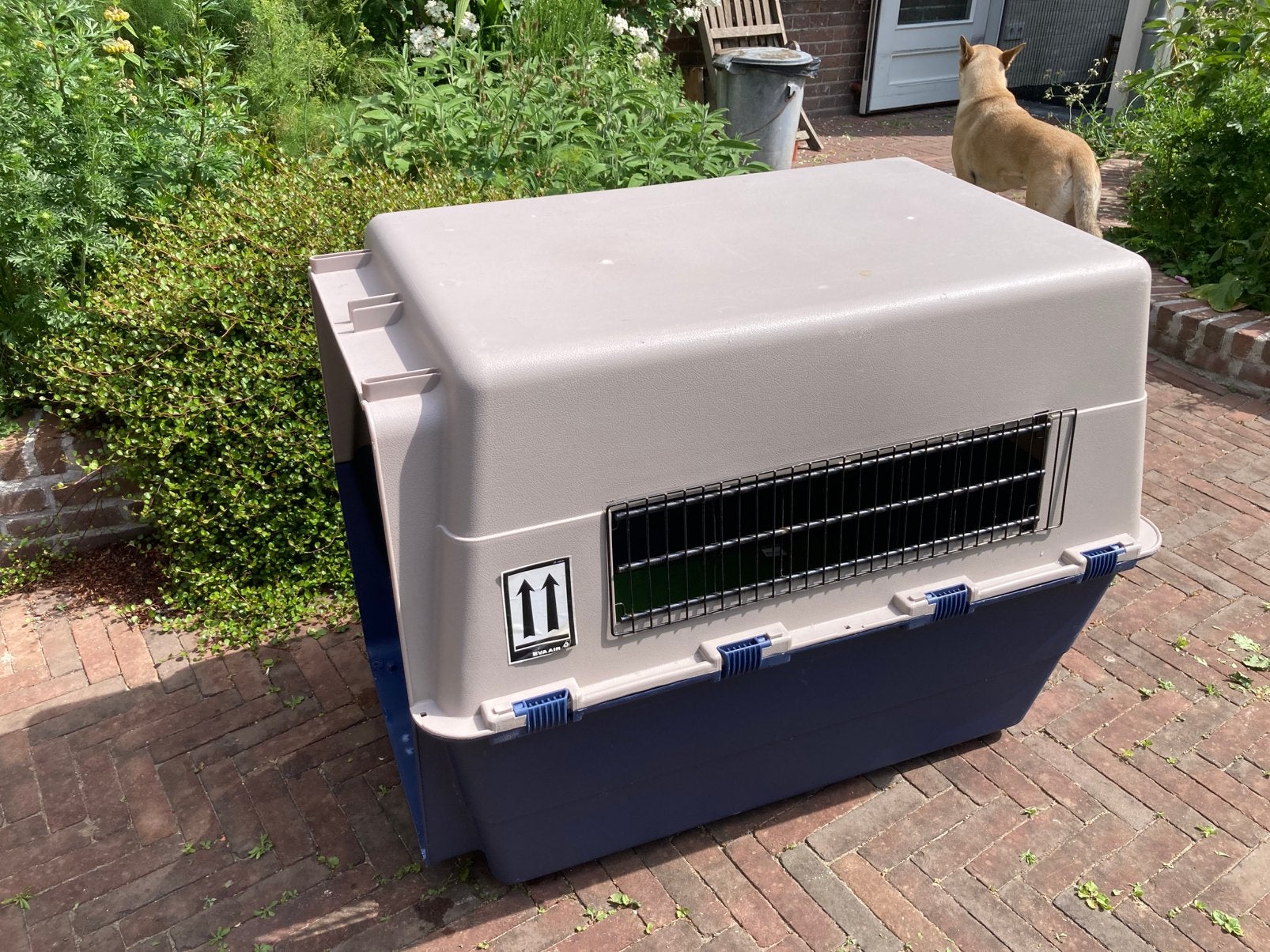 Vliegtuig bench Petmate Ultra Vari Kennel Fashion XL, Dieren en Toebehoren, Ophalen, Gebruikt, 75 tot 110 cm, Minder dan 65 cm
