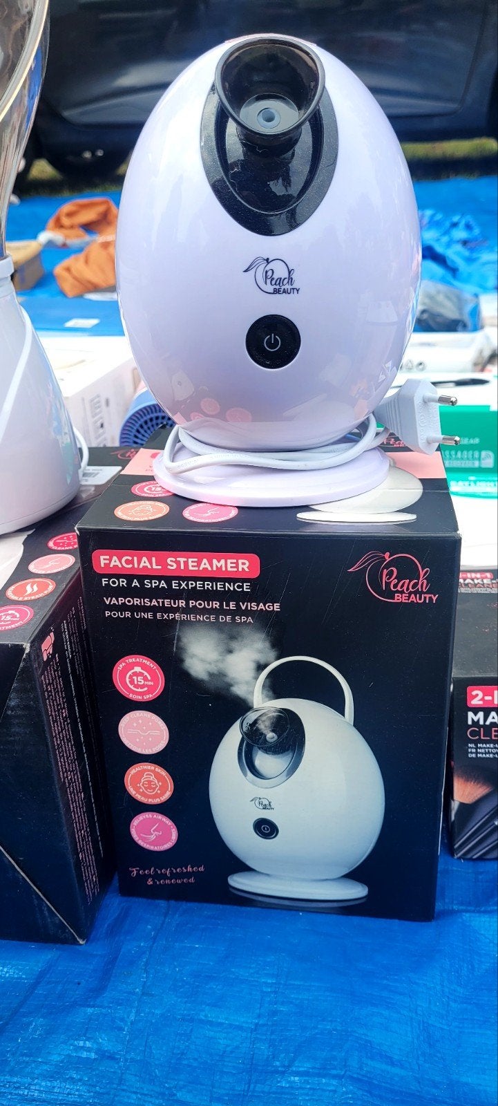 Peach Beauty Facial Steamer, Ophalen of Verzenden, Nieuw, Overige typen