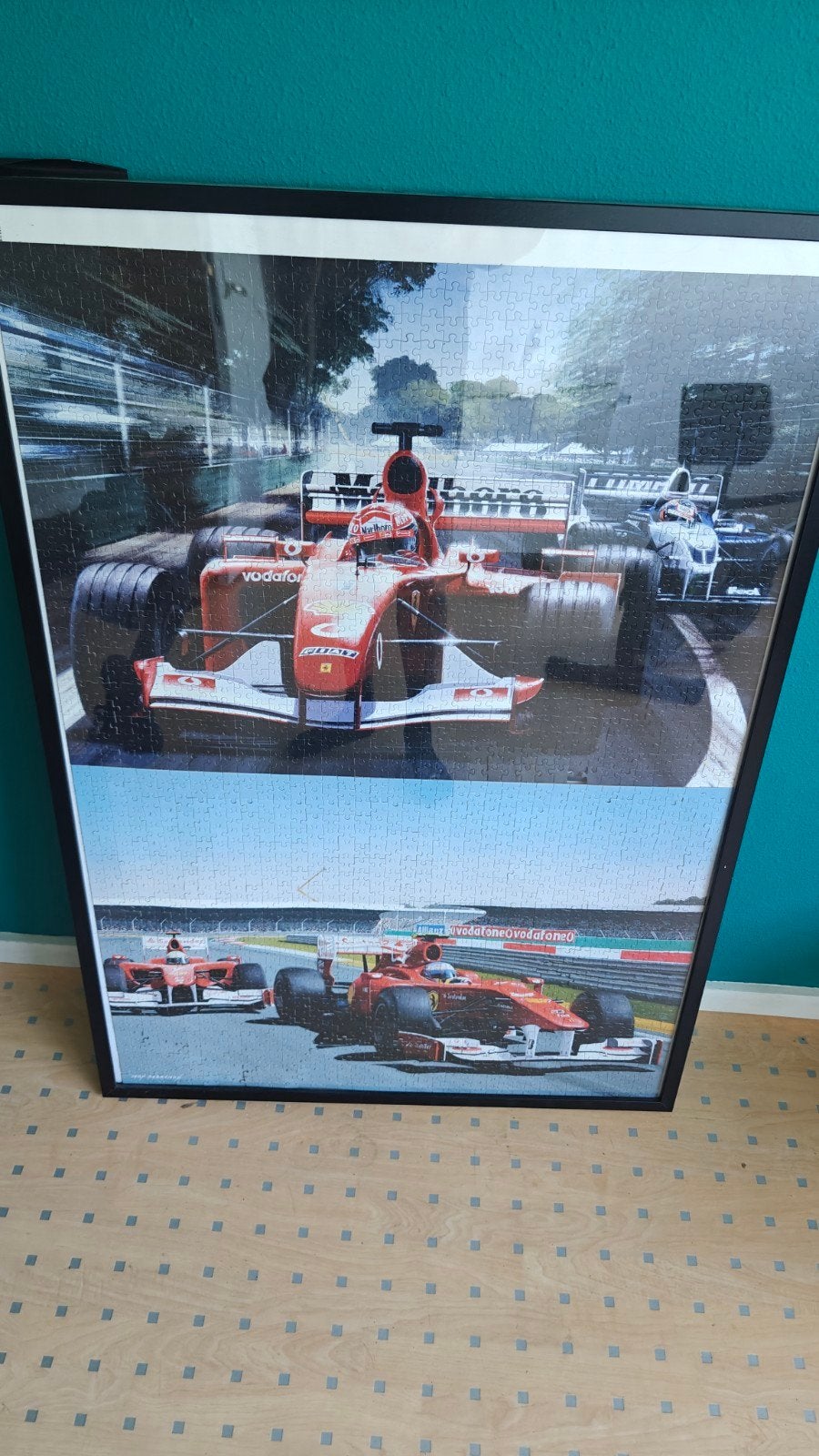 2x Ferrari Puzzel 1000 stukjes - Racing Cars Collection, Ophalen, 500 t/m 1500 stukjes, Zo goed als nieuw, Legpuzzel