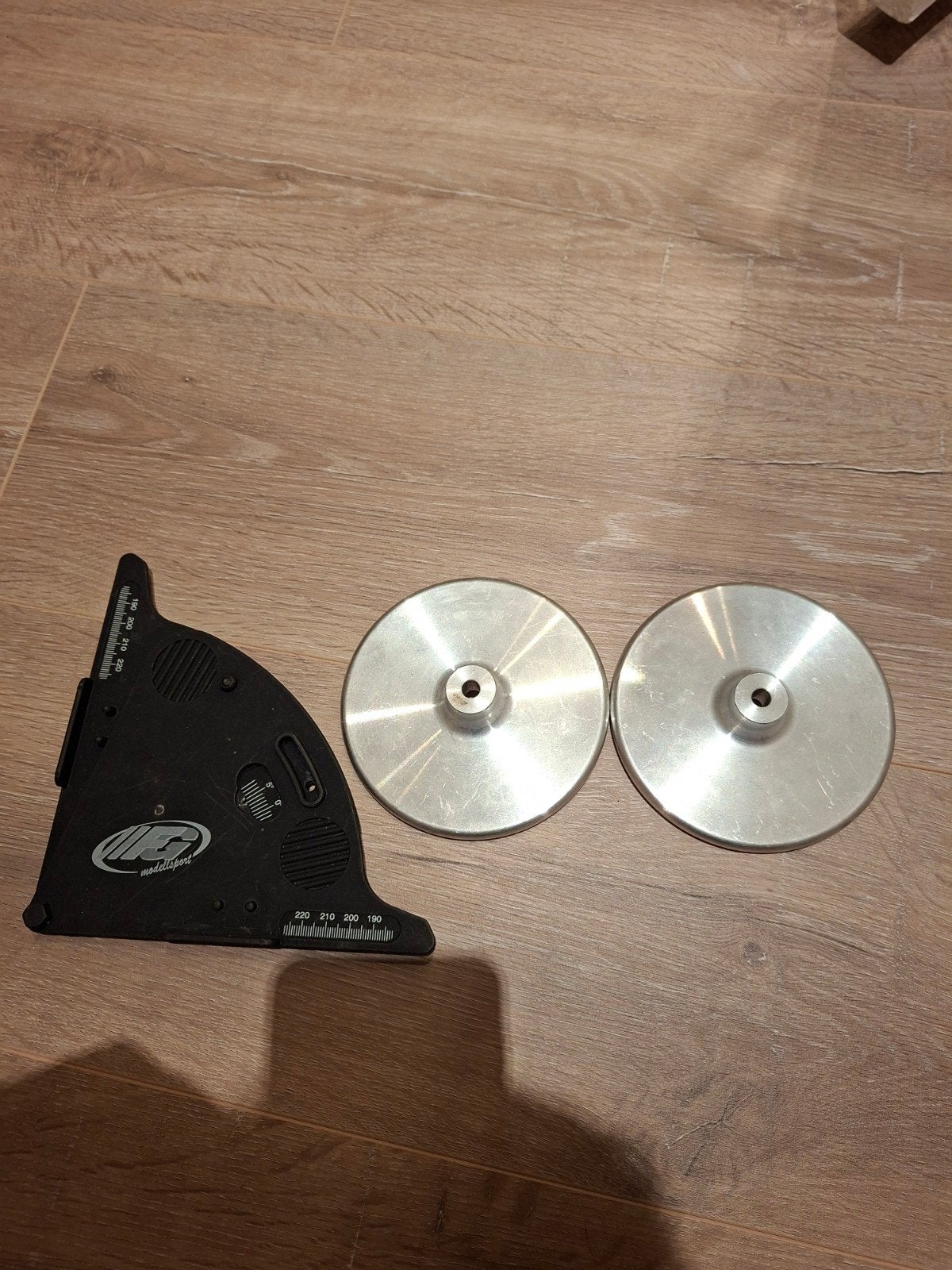 Camber afstel platen bigscale onroad F1 touring car, Ophalen of Verzenden, Gebruikt, Overige schalen, Onderdeel