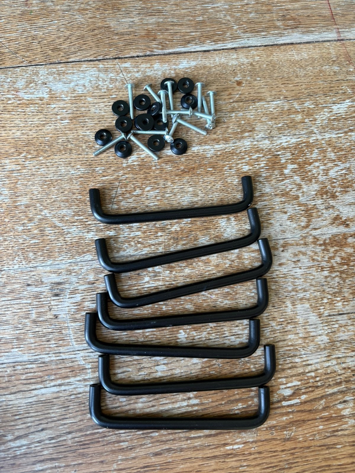 7 x Ikea handgrepen Bagganäs, Huis en Inrichting, Keuken | Keukenelementen, Minder dan 50 cm, Ophalen of Verzenden, Zo goed als nieuw