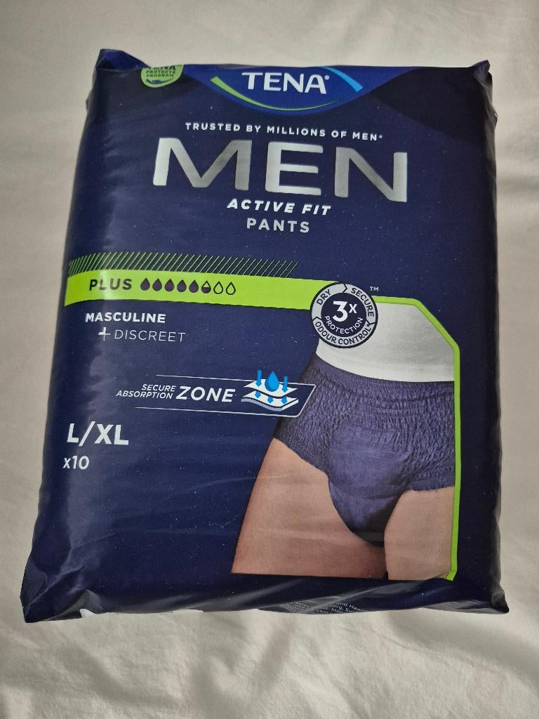 Tena Men Active Fit Pants - wegens overcompleet, Ophalen of Verzenden, Nieuw