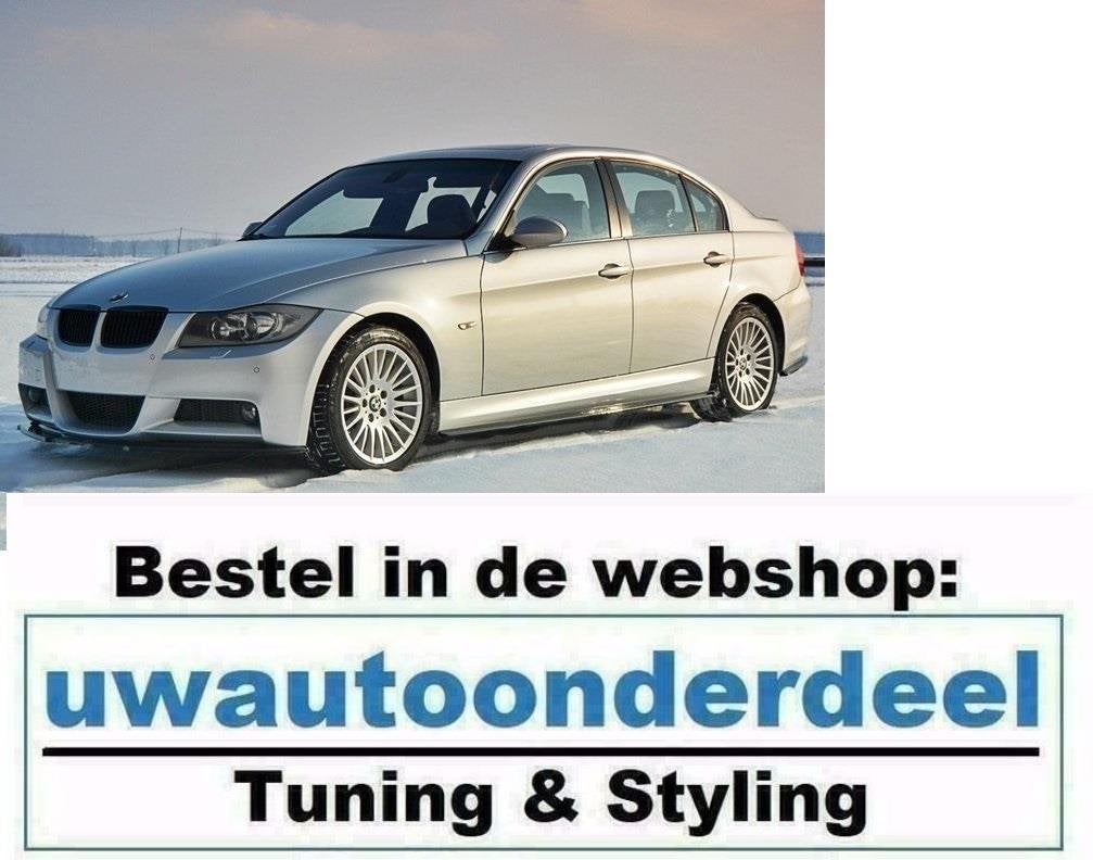 Spoiler Lip Splitter Voor Bmw 3 Serie E90 E91 M Pakket, Verzenden, Automotive Parts, A.parts@hotmail.nl, Trasmolenlaan 12 3447 GZ Woerden