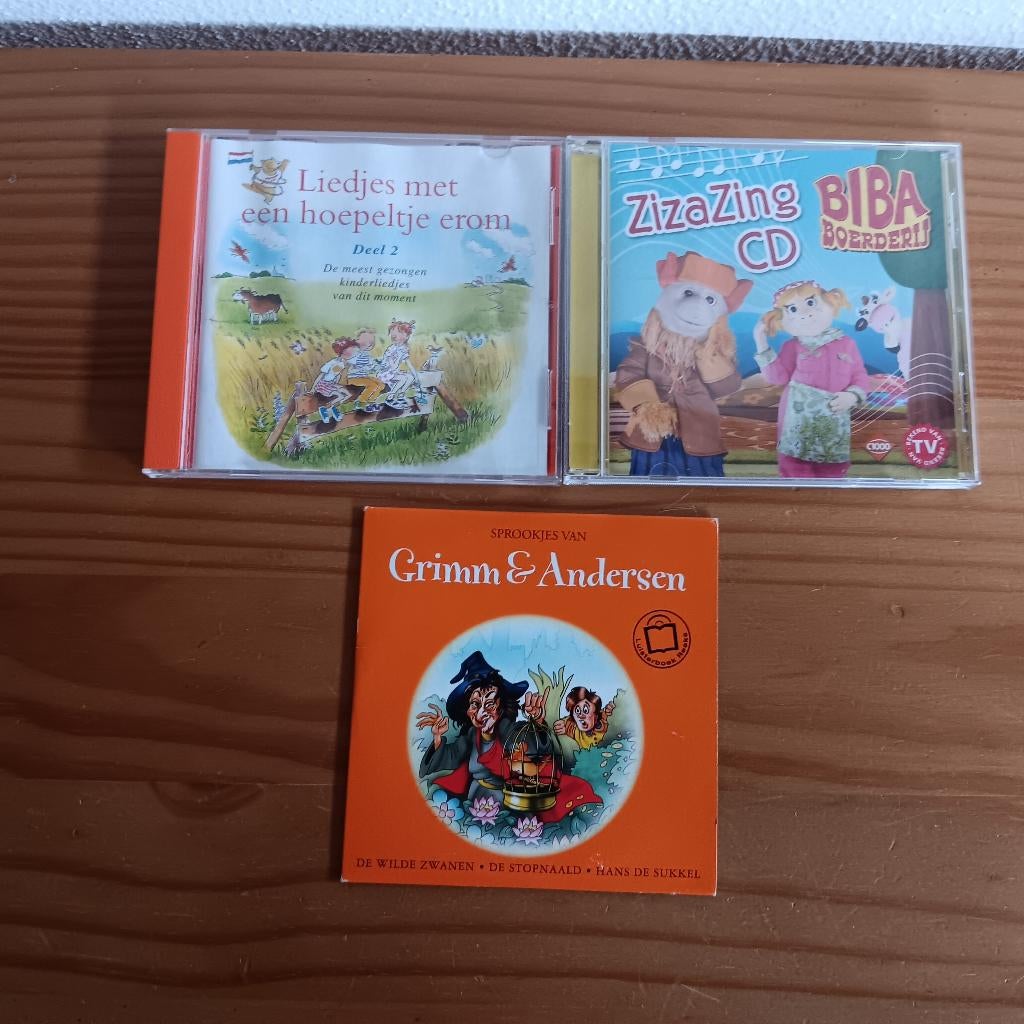 cd's, Ziza zing, Biba Boerderij, hoepeltje erom. zie foto's, Cd's en Dvd's, Ophalen of Verzenden, Gebruikt, Overige typen, 3 tot 5 jaar