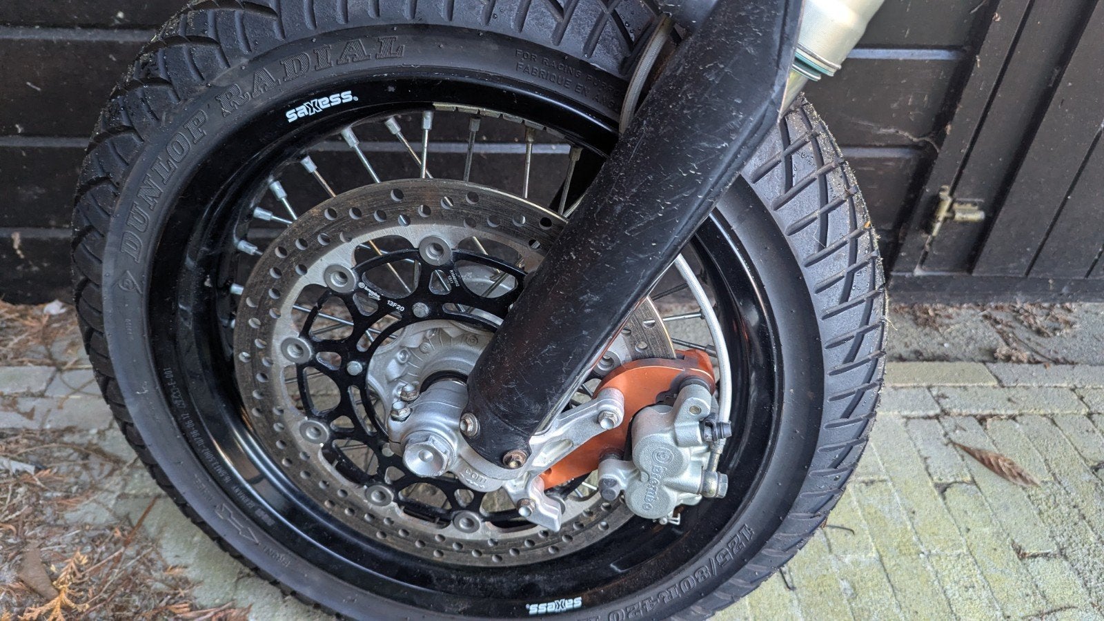 16,5 inch Saxess/Behr Supermoto velg KTM SMR/EXC, Ophalen, Gebruikt
