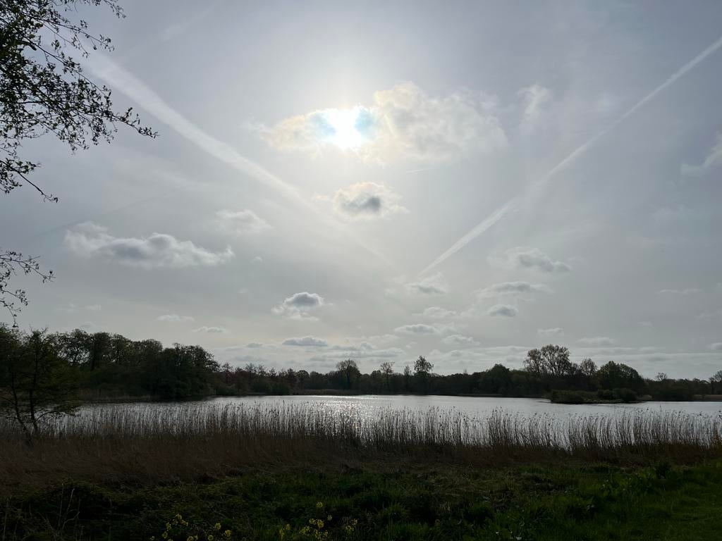 Unieke foto nabij Glimmen Gr. - Vroege Morgen, Antiek en Kunst, Ophalen of Verzenden