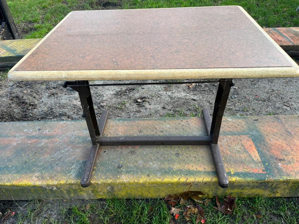 Camper vakantie tafel inklapbaar, Ophalen, Rechthoekig, 50 tot 100 cm