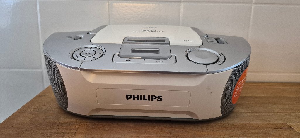 Philips cd mp3 radio soundmachine az1133, Audio, Tv en Foto, Radio's, Ophalen of Verzenden, Gebruikt, Radio, Met cd-speler
