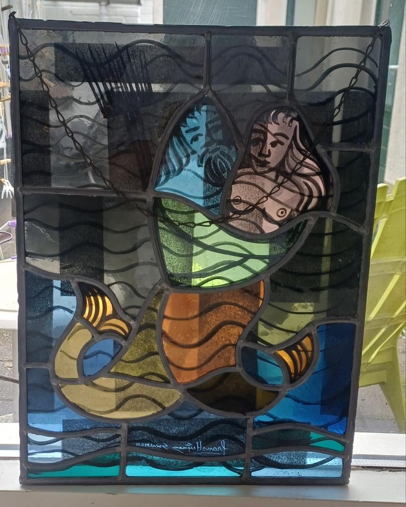 Glas in Lood  Raamhanger Frans Heijnen, Ophalen