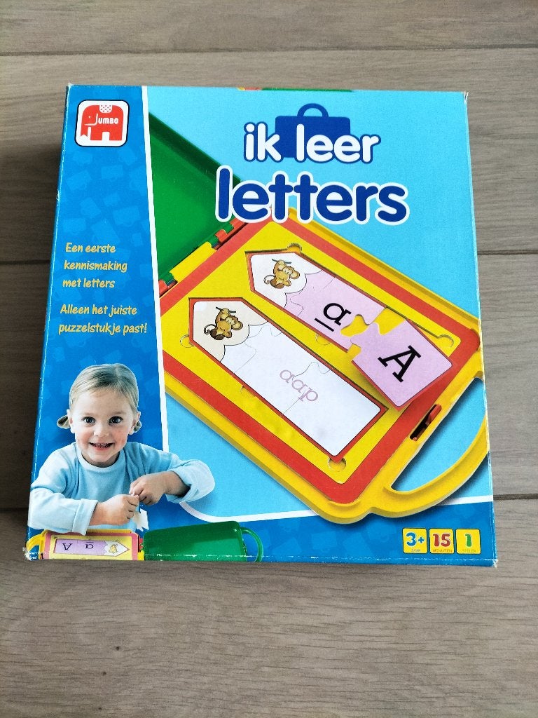 Ik leer letters, Ophalen of Verzenden, Zo goed als nieuw, Taal en Lezen