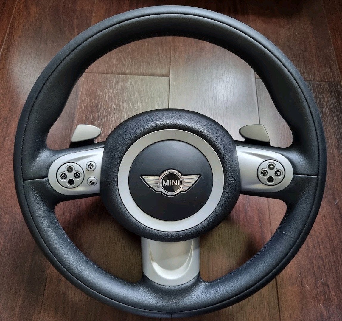 MINI Cooper One S stuur R55 R56 R57 R58 R59 R60 flippers, Auto-onderdelen, Besturing, Ophalen of Verzenden, Mini