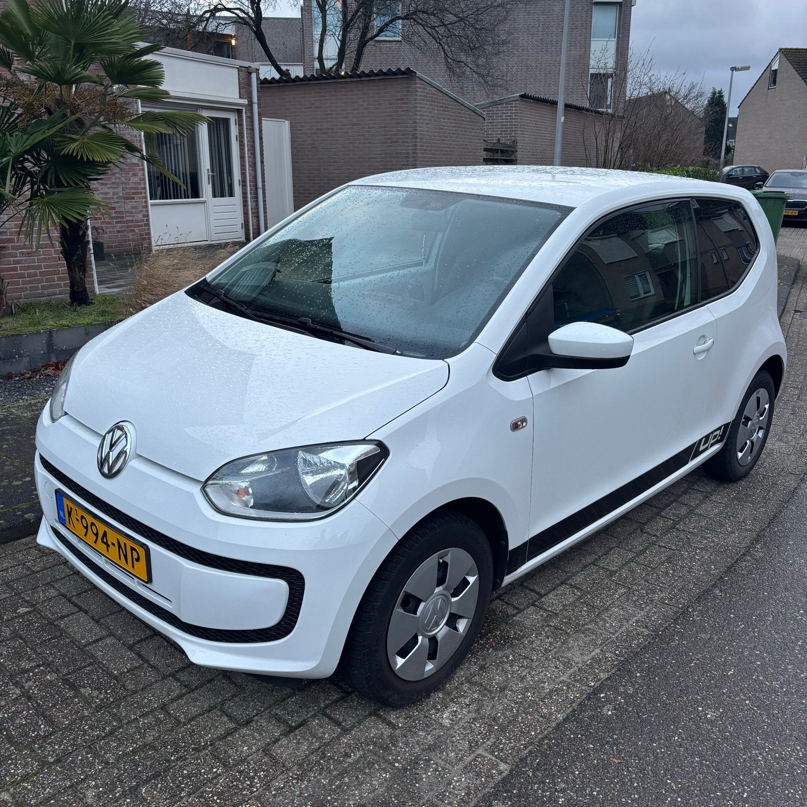 Volkswagen up! | Airco | 3D | 2013 | Wit, Auto's, Volkswagen, Voorwielaandrijving, Up!, 4 stoelen, Wit