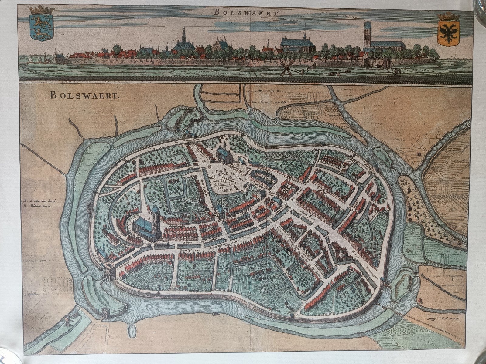 Poster van Bolsward, Ophalen of Verzenden