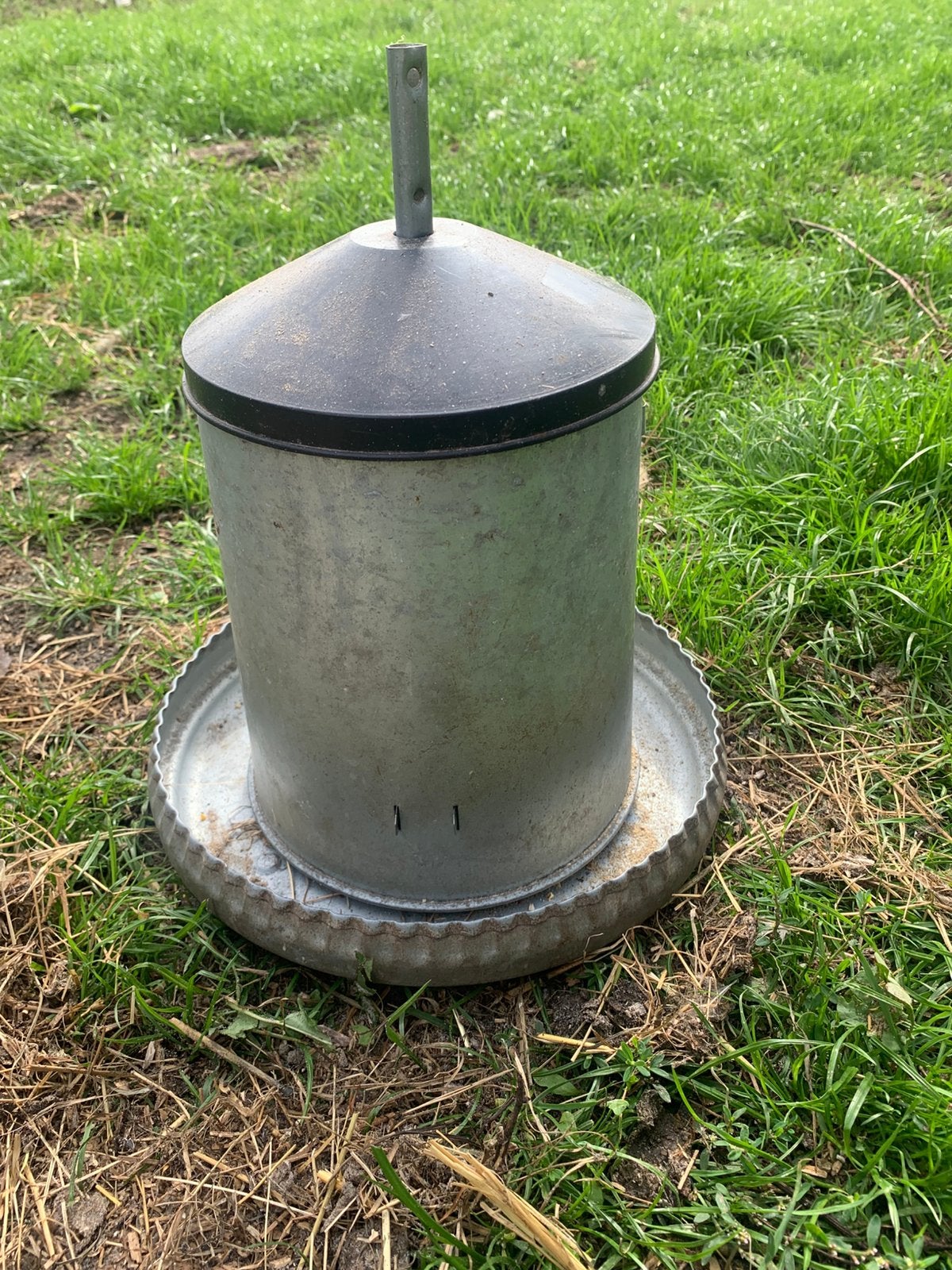 Voersilo kippen welkoop, Dieren en Toebehoren, Ophalen of Verzenden, Zo goed als nieuw, Drinken en Voederen