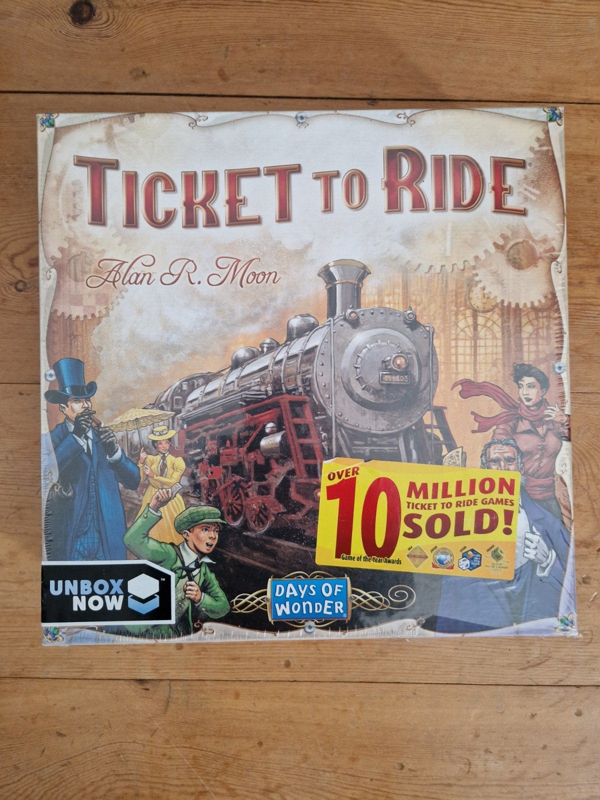 Spel: Ticket to ride USA (los spel), nieuw gesealed, Een of twee spelers, Ophalen, Nieuw, Days of Wonder