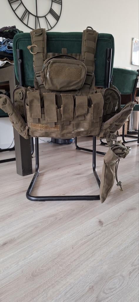 Complete Chest Rig met Dump Pouch, Verzamelen, Ophalen of Verzenden, Overige soorten, Overige gebieden, Kleding of Schoenen