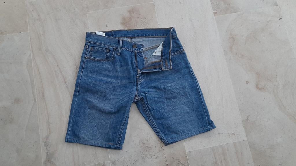 Levi's 514, korte broek, W30, Blauw, W32 (confectie 46) of kleiner, Ophalen of Verzenden, Gedragen