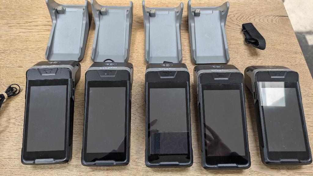 5st. myPOS Carbon mobiele pinautomaten, Ophalen of Verzenden, Overige typen