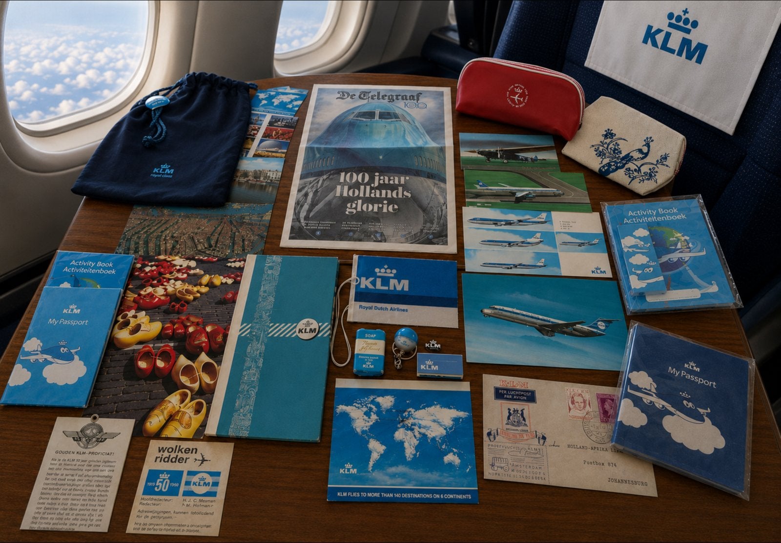Klm items, Ophalen of Verzenden, Zo goed als nieuw, Overige typen