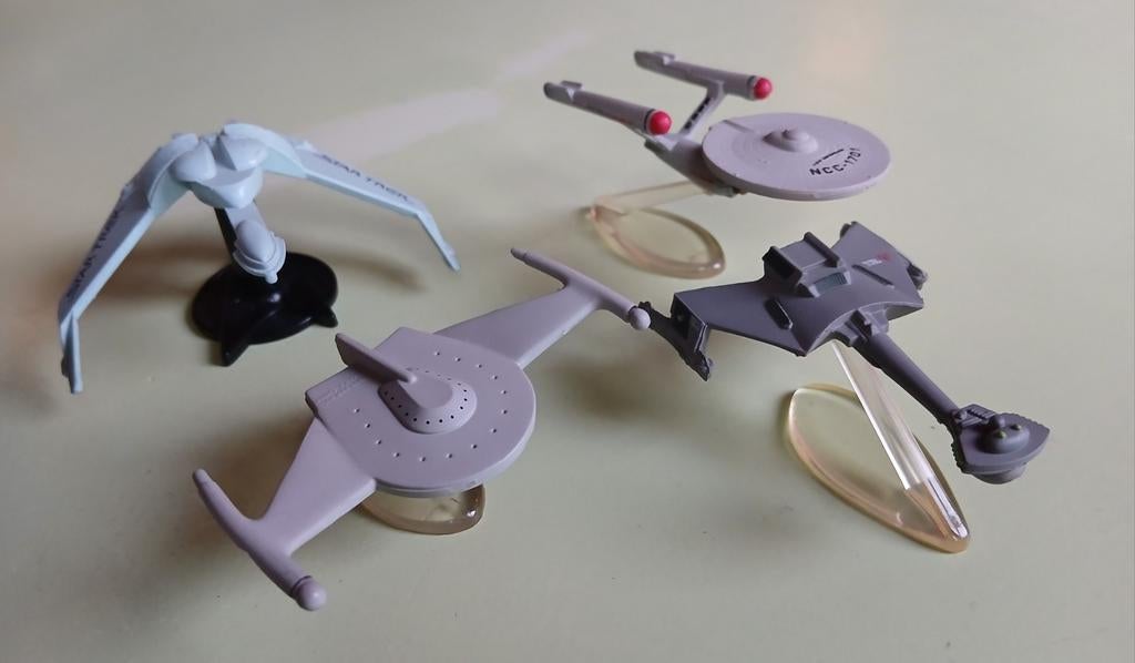 5 Star Wars & Star Trek modellen., Verzamelen, Star Wars, Gebruikt, Overige typen, Ophalen of Verzenden