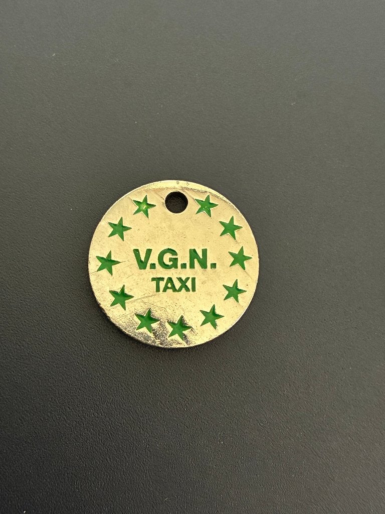 winkelwagenmuntje V.G.N. Taxi Enschede, Ophalen of Verzenden