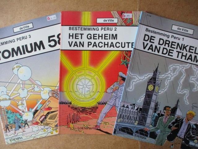 adv8349 bestemming peru, Boeken, Eén stripboek, Ophalen, Gelezen