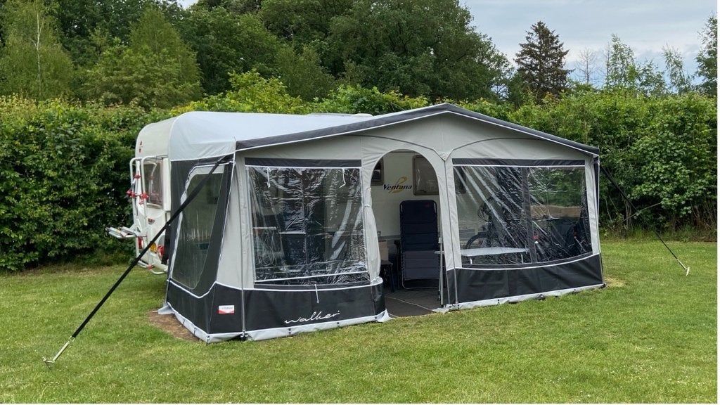 Walker voortent te koop, Ophalen, Zo goed als nieuw, Ten Cate All Season 240g/m2, Walker Campingstyle