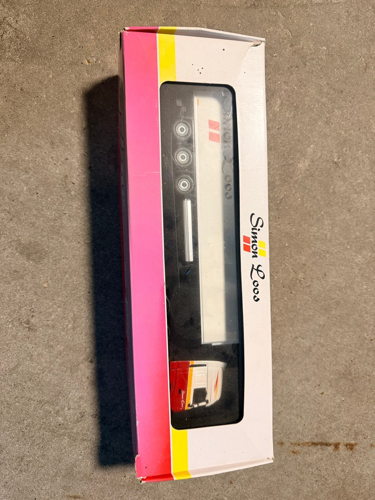 Tekno Simon Loos vrachtwagen model 1:50, Hobby en Vrije tijd, Ophalen of Verzenden, Nieuw, Overige typen