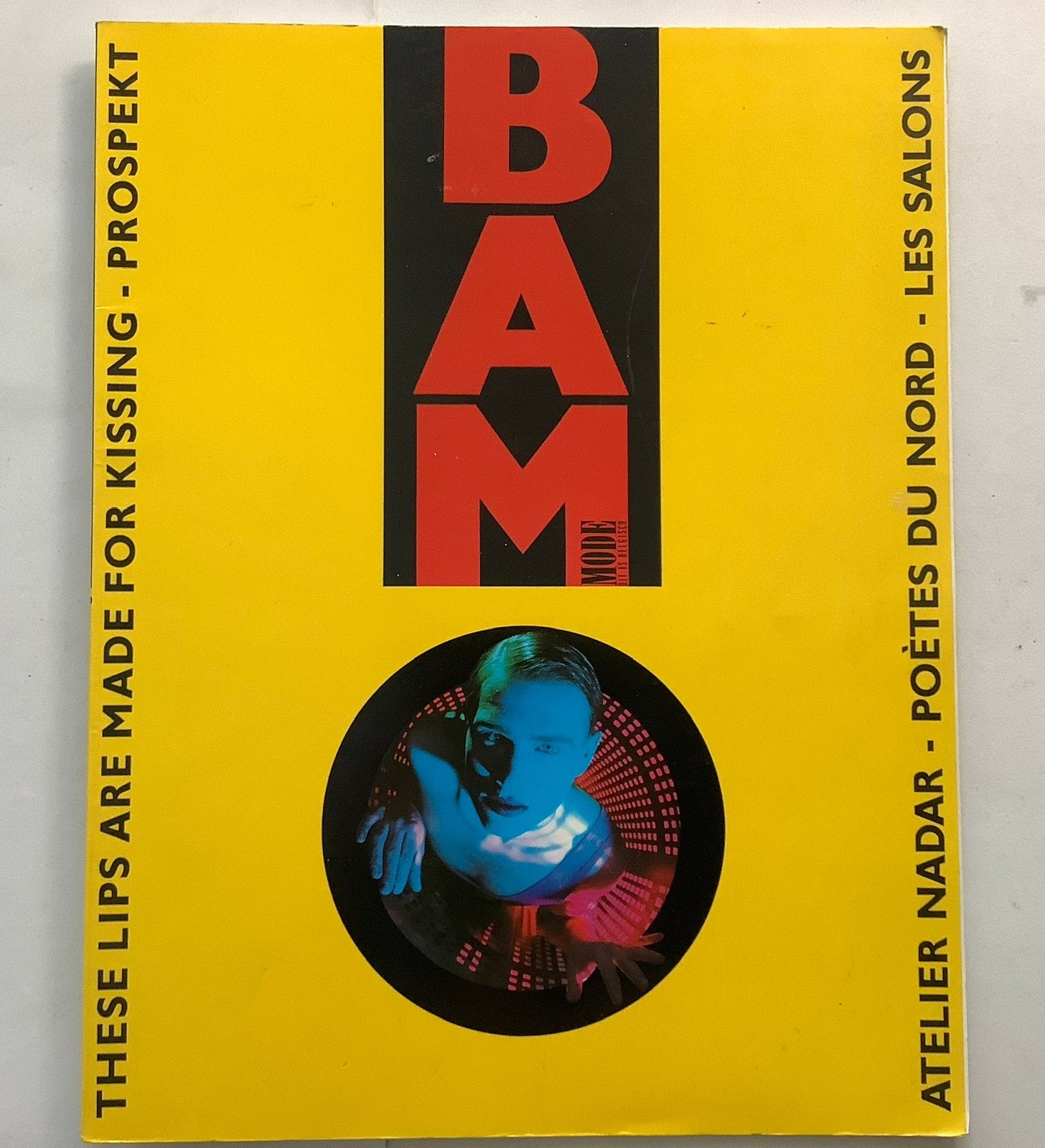 BAM DIT IS BELGISCH vintage modetijdschrift 1989 UNIEK, Ophalen of Verzenden, Zo goed als nieuw