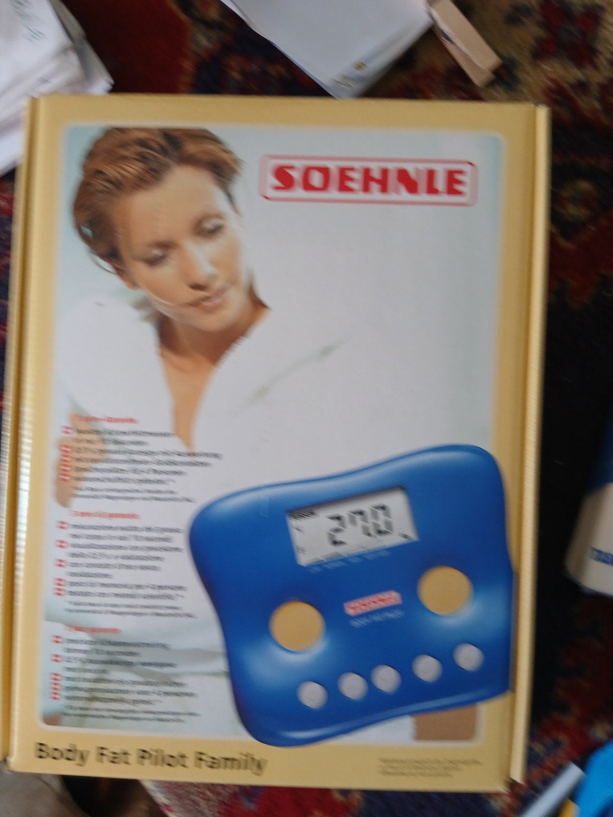 SOEHLE body fat meter fam., Ophalen, Zo goed als nieuw, Lichaamsverzorging