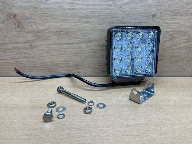 Werklamp 16 led 48 watt, 9-80 volt., Eddiys, Espel, Nieuw, Info@eddiys.eu