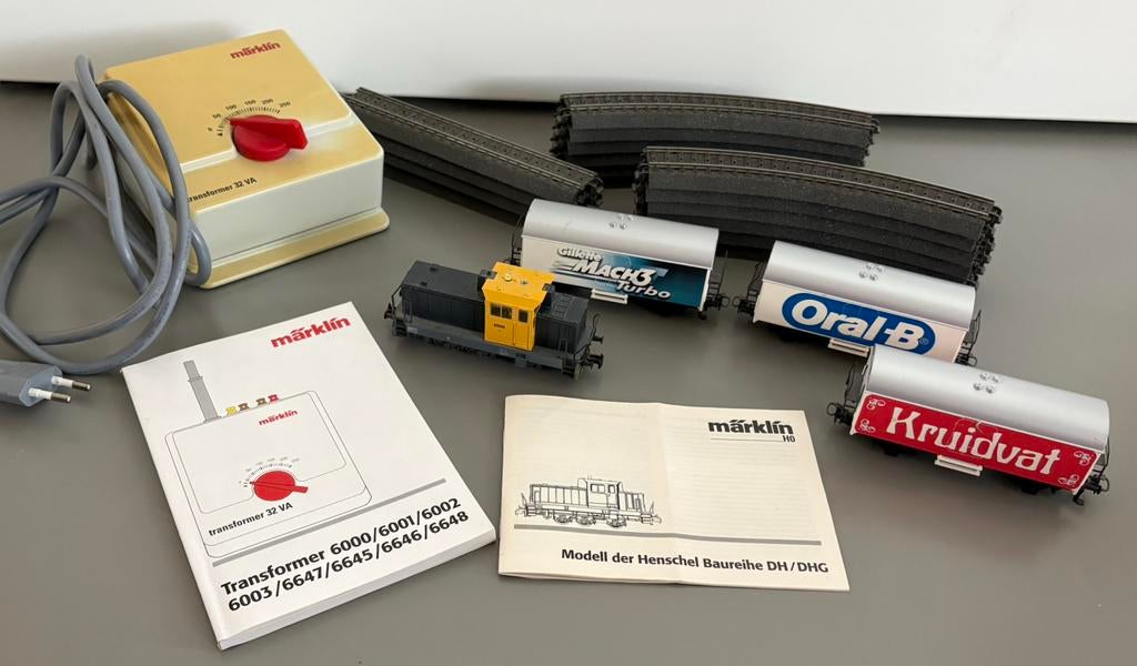 Märklin H0 startset 29159 NS DHG 700 Kruidvat digitaal, Wisselstroom, Ophalen of Verzenden, NS, Märklin