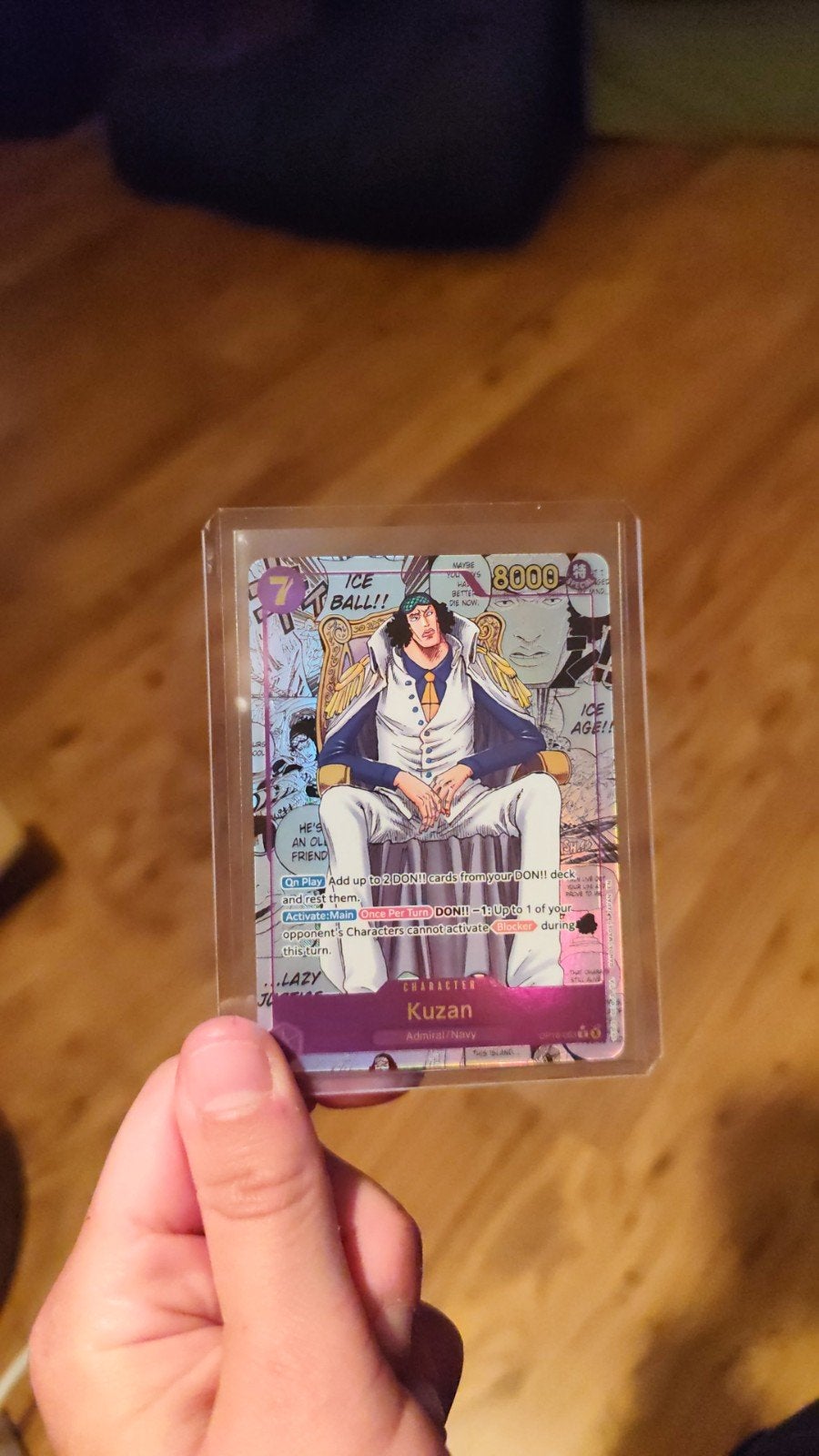 One Piece Card Game OP16-063 R Kuzan Manga Alt Art, Ophalen of Verzenden, Nieuw, Losse kaart